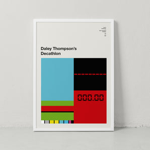 Classic Videogames – Daley Thompson's Decathlon Print