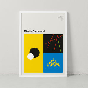 Classic Videogames – Missile Command Print