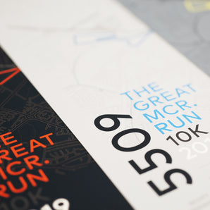 Great Manchester Run – personalised prints