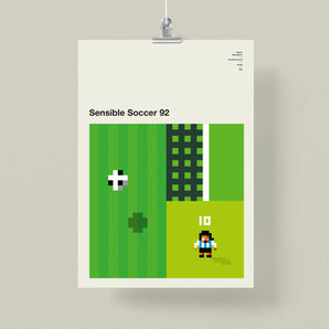 Classic Videogames – Sensible Soccer Print