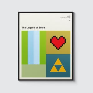 Classic Videogames – Zelda Print