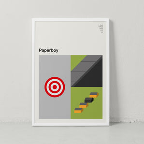 Classic Videogames – Paperboy Print