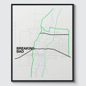 Breaking Bad, Albuquerque Print