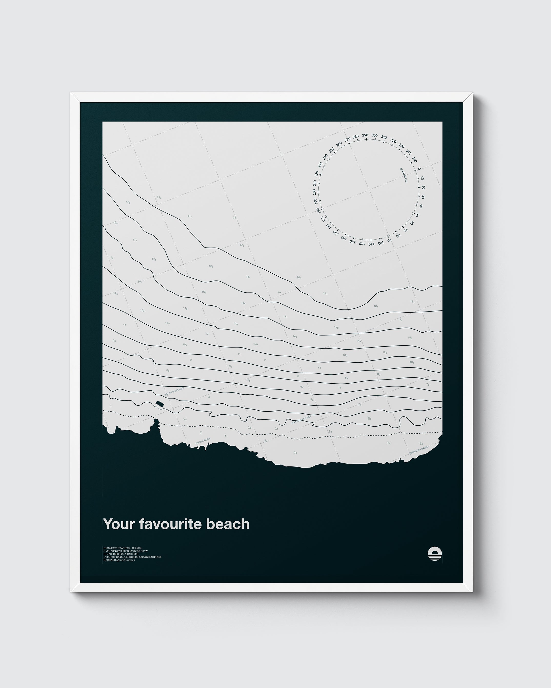 Beaches of the UK – Personalised edition