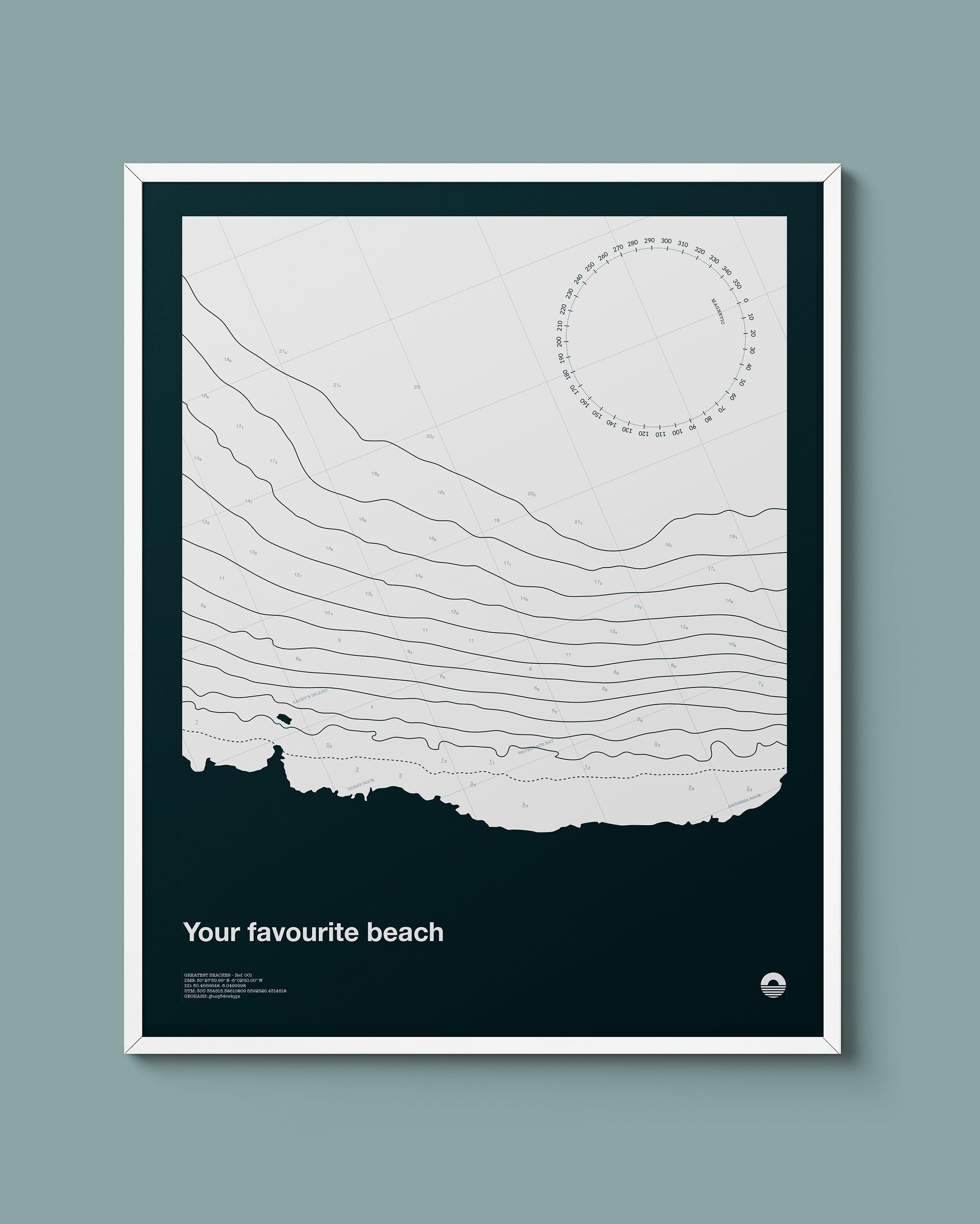 Beaches of the UK – Personalised edition