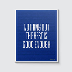 Club motto print – Everton