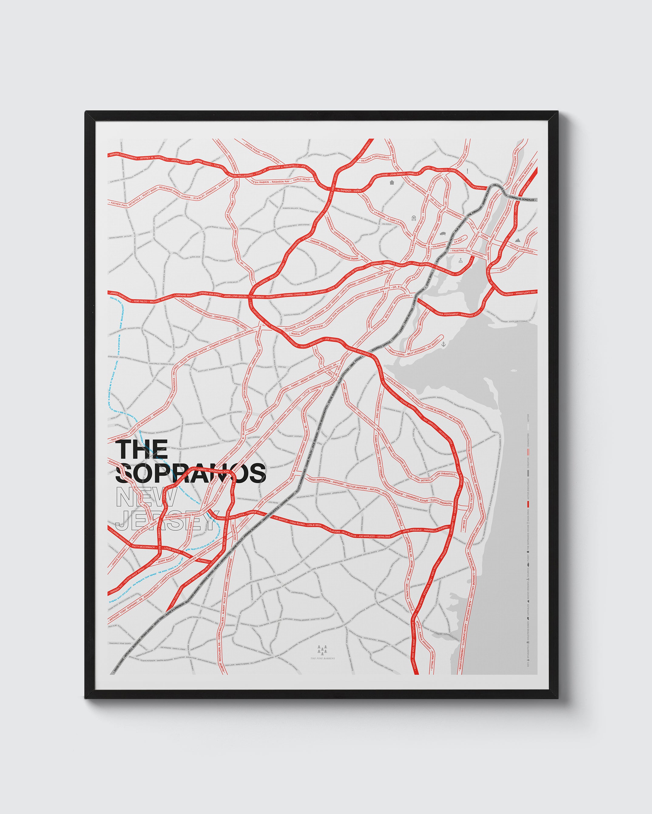 Sopranos, New Jersey – Day print